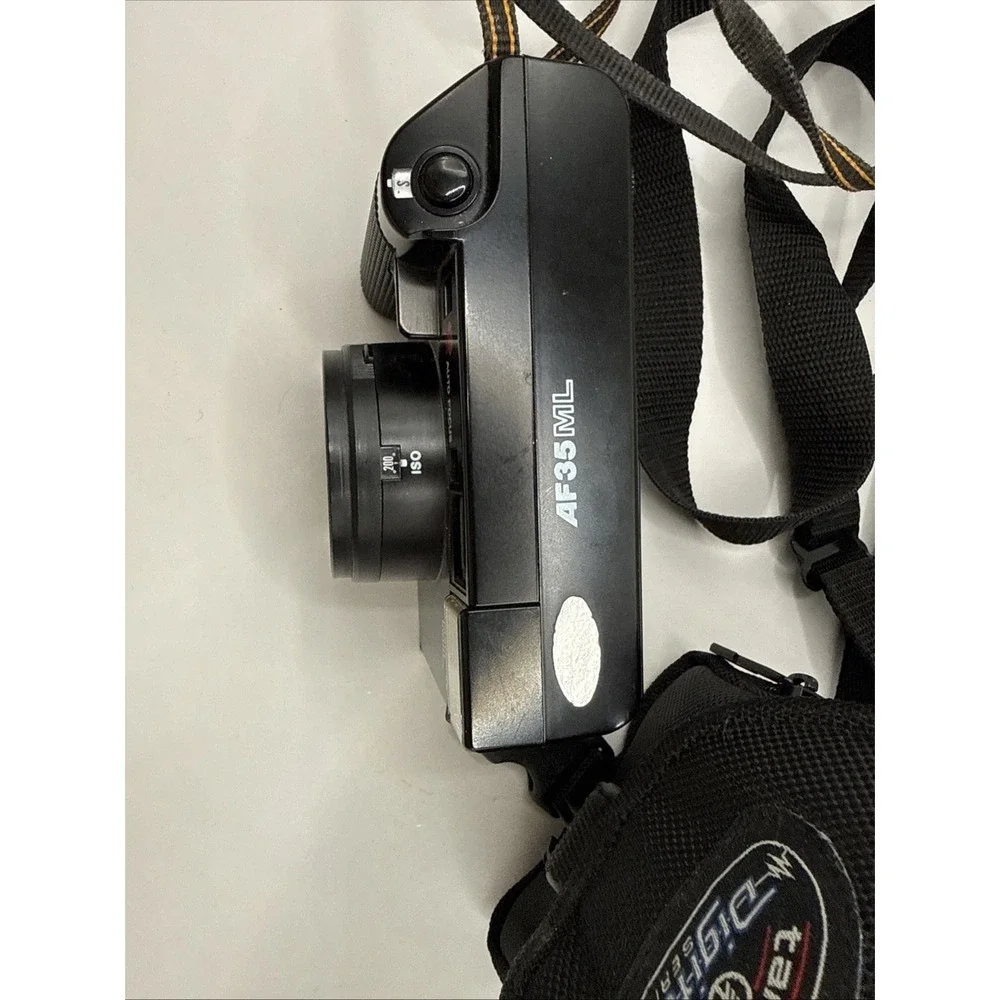 Canon AF35ML ML Auto Focus Flash Point & Shoot 35mm Film Camera Parts or Repair